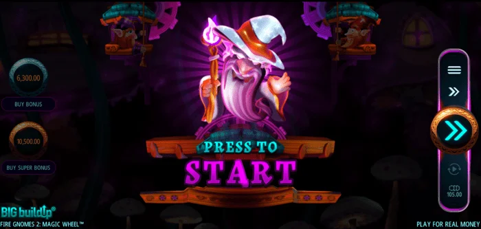 Fire Gnomes 2 Magic Wheel - ბონუს თამაშის გაშვება